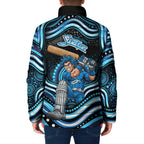 Adelaide Strikers Cricket Padded Jacket Australian Cricket Mascot - Modern Indigenous Style