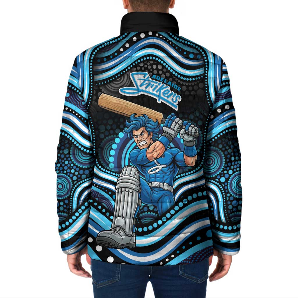 Adelaide Strikers Cricket Padded Jacket Australian Cricket Mascot - Modern Indigenous Style