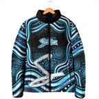 Adelaide Strikers Cricket Padded Jacket Australian Cricket Mascot - Modern Indigenous Style