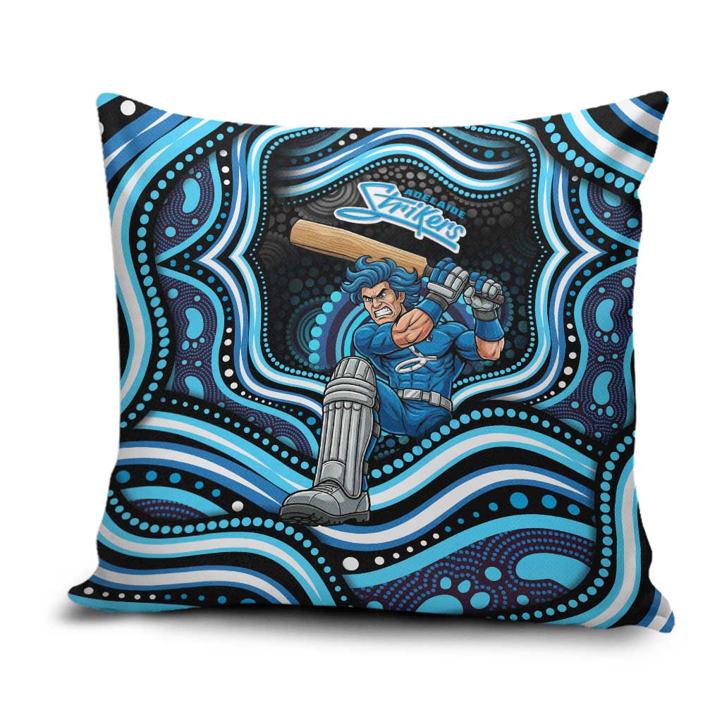 Adelaide Strikers Cricket Pillow Cover Australian Cricket Mascot - Modern Indigenous Style