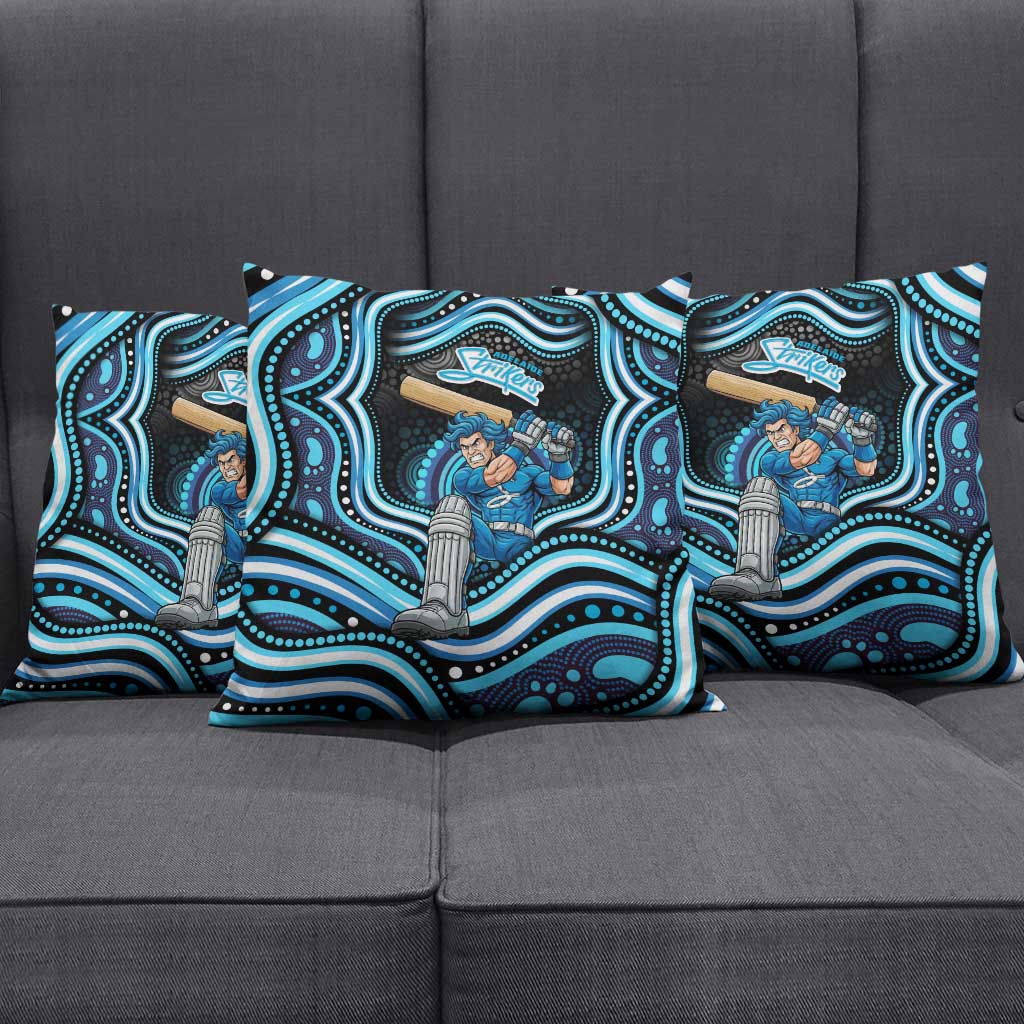 Adelaide Strikers Cricket Pillow Cover Australian Cricket Mascot - Modern Indigenous Style