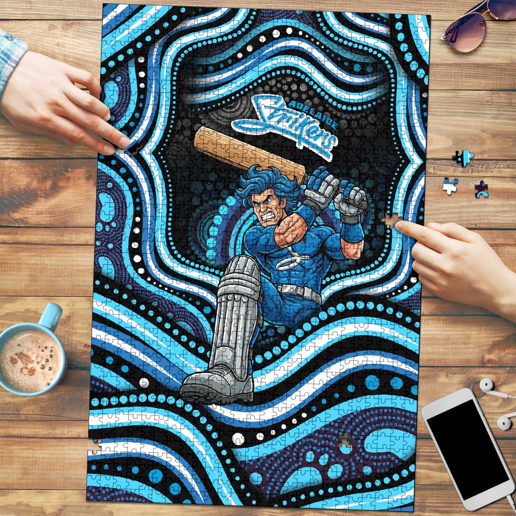 Adelaide Strikers Cricket Puzzle Australian Cricket Mascot - Modern Indigenous Style