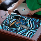 Adelaide Strikers Cricket Puzzle Australian Cricket Mascot - Modern Indigenous Style
