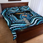 Adelaide Strikers Cricket Quilt Bed Set Australian Cricket Mascot - Modern Indigenous Style