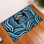 Adelaide Strikers Cricket Rubber Doormat Australian Cricket Mascot - Modern Indigenous Style