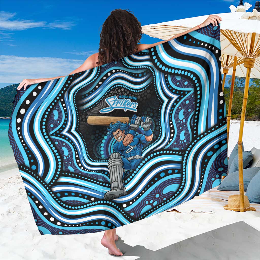 Adelaide Strikers Cricket Sarong Australian Cricket Mascot - Modern Indigenous Style