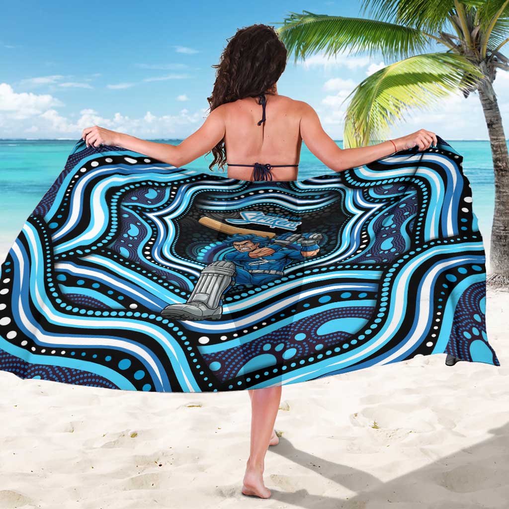 Adelaide Strikers Cricket Sarong Australian Cricket Mascot - Modern Indigenous Style