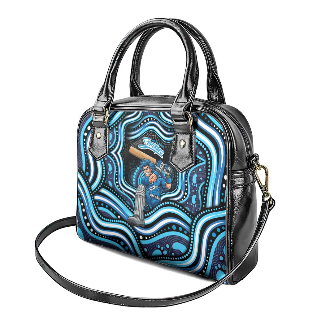 Adelaide Strikers Cricket Shoulder Handbag Australian Cricket Mascot - Modern Indigenous Style