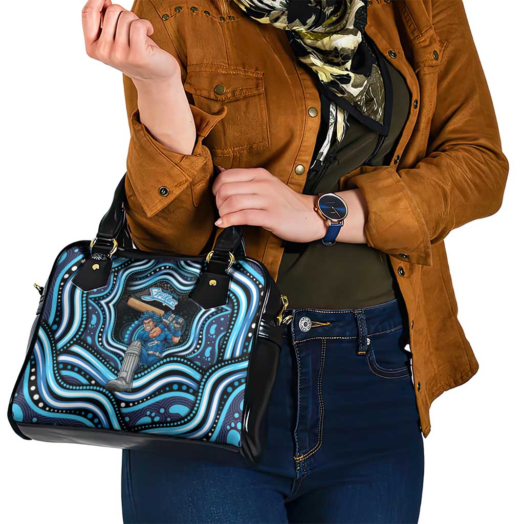 Adelaide Strikers Cricket Shoulder Handbag Australian Cricket Mascot - Modern Indigenous Style