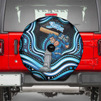 Adelaide Strikers Cricket Spare Tire Cover Australian Cricket Mascot - Modern Indigenous Style