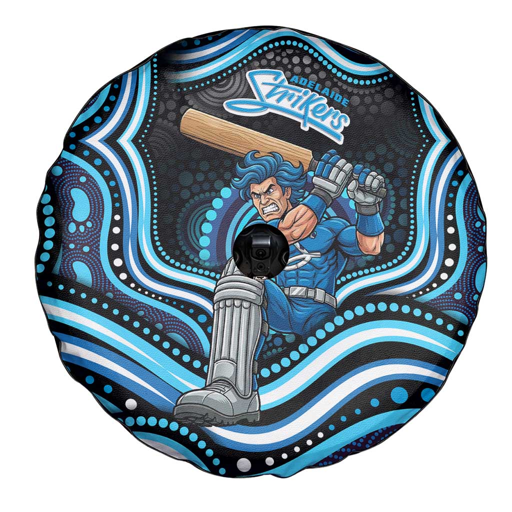Adelaide Strikers Cricket Spare Tire Cover Australian Cricket Mascot - Modern Indigenous Style
