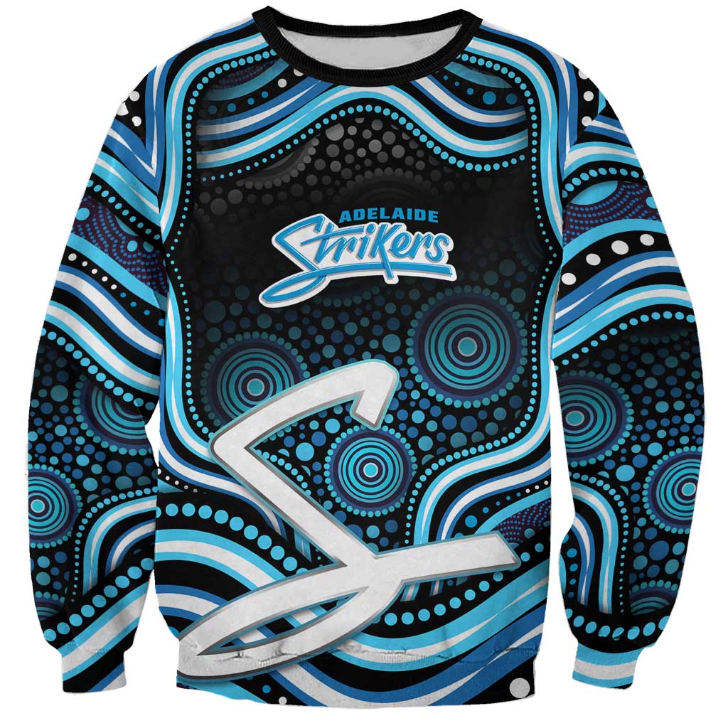 Adelaide Strikers Cricket Sweatshirt Australian Cricket Mascot - Modern Indigenous Style