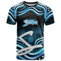Adelaide Strikers Cricket T Shirt Australian Cricket Mascot - Modern Indigenous Style
