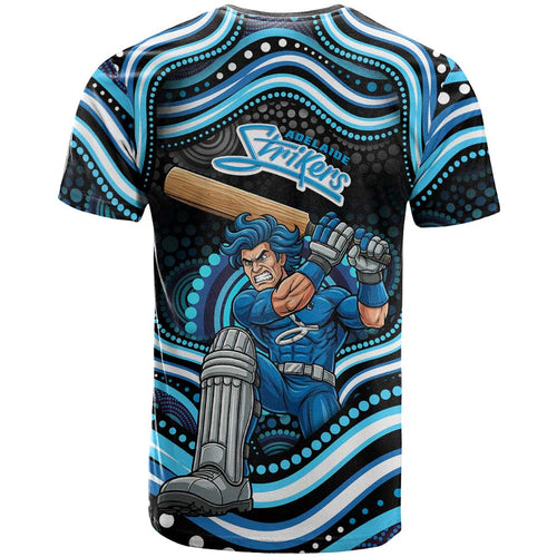 Adelaide Strikers Cricket T Shirt Australian Cricket Mascot - Modern Indigenous Style
