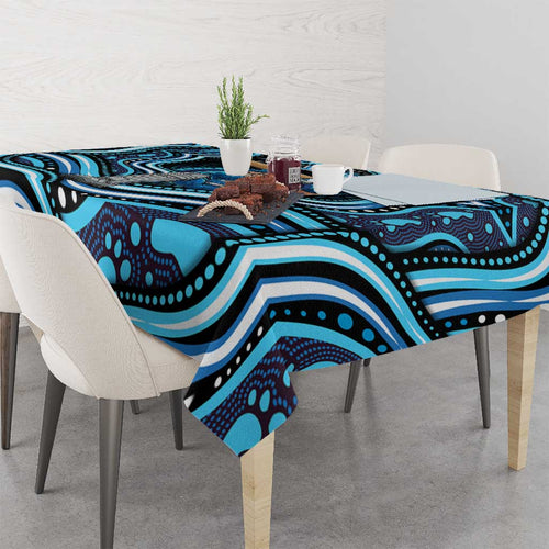 Adelaide Strikers Cricket Tablecloth Australian Cricket Mascot - Modern Indigenous Style