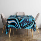 Adelaide Strikers Cricket Tablecloth Australian Cricket Mascot - Modern Indigenous Style