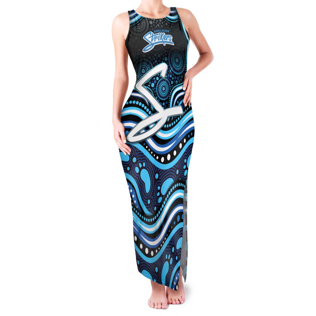 Adelaide Strikers Cricket Tank Maxi Dress Australian Cricket Mascot - Modern Indigenous Style