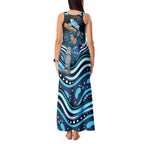 Adelaide Strikers Cricket Tank Maxi Dress Australian Cricket Mascot - Modern Indigenous Style