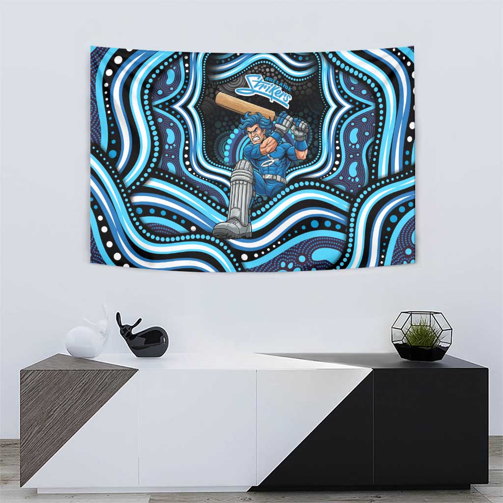Adelaide Strikers Cricket Tapestry Australian Cricket Mascot - Modern Indigenous Style