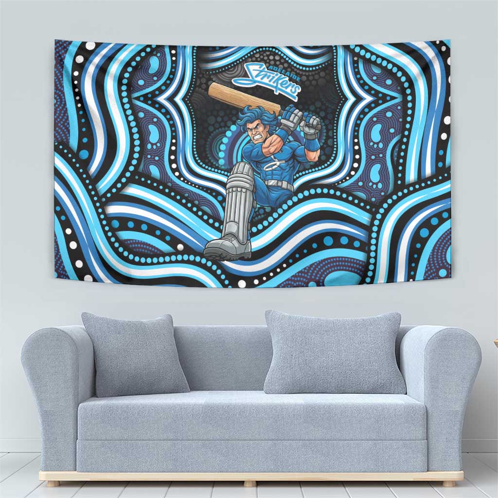 Adelaide Strikers Cricket Tapestry Australian Cricket Mascot - Modern Indigenous Style