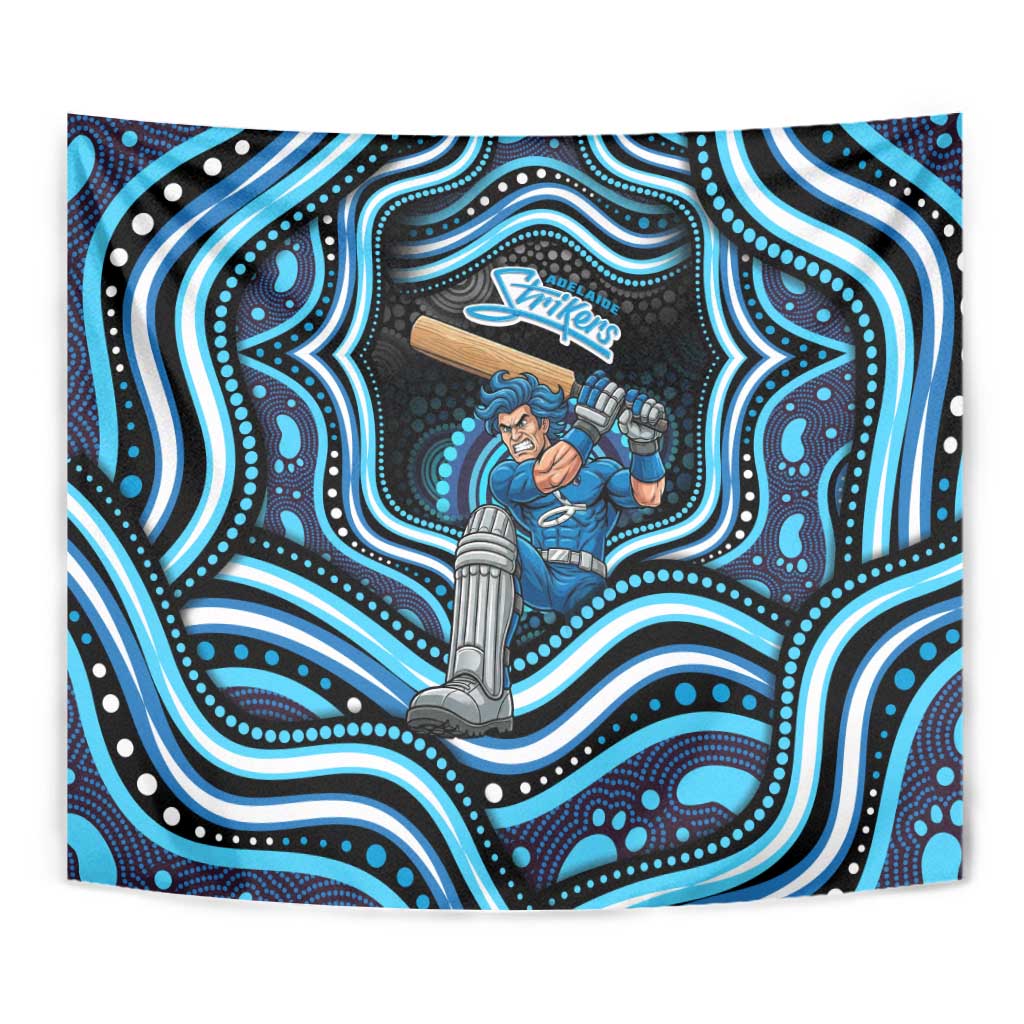 Adelaide Strikers Cricket Tapestry Australian Cricket Mascot - Modern Indigenous Style