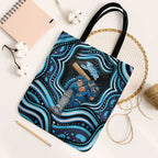 Adelaide Strikers Cricket Tote Bag Australian Cricket Mascot - Modern Indigenous Style