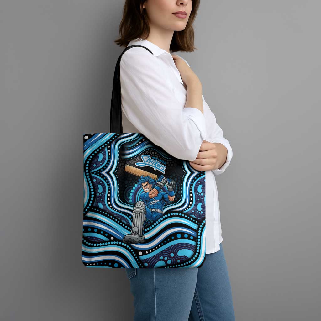 Adelaide Strikers Cricket Tote Bag Australian Cricket Mascot - Modern Indigenous Style