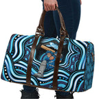 Adelaide Strikers Cricket Travel Bag Australian Cricket Mascot - Modern Indigenous Style