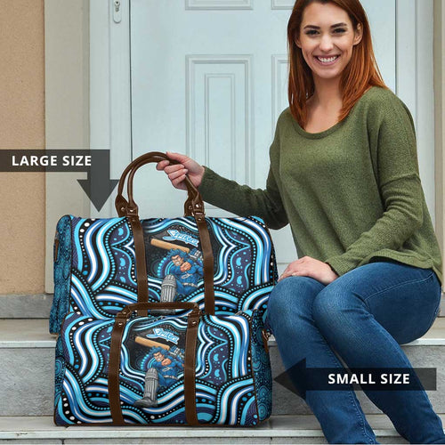 Adelaide Strikers Cricket Travel Bag Australian Cricket Mascot - Modern Indigenous Style