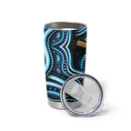 Adelaide Strikers Cricket Tumbler Cup Australian Cricket Mascot - Modern Indigenous Style