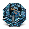 Adelaide Strikers Cricket Umbrella Australian Cricket Mascot - Modern Indigenous Style