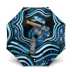 Adelaide Strikers Cricket Umbrella Australian Cricket Mascot - Modern Indigenous Style