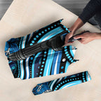 Adelaide Strikers Cricket Umbrella Australian Cricket Mascot - Modern Indigenous Style