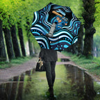 Adelaide Strikers Cricket Umbrella Australian Cricket Mascot - Modern Indigenous Style