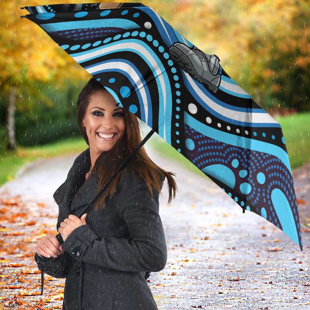 Adelaide Strikers Cricket Umbrella Australian Cricket Mascot - Modern Indigenous Style