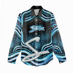 Adelaide Strikers Cricket Women Casual Shirt Australian Cricket Mascot - Modern Indigenous Style