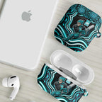 Brisbane Heat Cricket AirPods Case Australian Cricket Mascot - Modern Indigenous Style