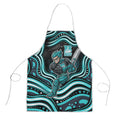 Brisbane Heat Cricket Apron Australian Cricket Mascot - Modern Indigenous Style