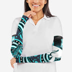 Brisbane Heat Cricket Arm Sleeves Australian Cricket Mascot - Modern Indigenous Style