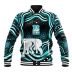 Brisbane Heat Cricket Baseball Jacket Australian Cricket Mascot - Modern Indigenous Style