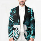 Brisbane Heat Cricket Blazer Australian Cricket Mascot - Modern Indigenous Style