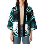 Brisbane Heat Cricket Kimono Australian Cricket Mascot - Modern Indigenous Style