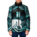 Brisbane Heat Cricket Padded Jacket Australian Cricket Mascot - Modern Indigenous Style