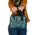 Brisbane Heat Cricket Shoulder Handbag Australian Cricket Mascot - Modern Indigenous Style
