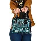 Brisbane Heat Cricket Shoulder Handbag Australian Cricket Mascot - Modern Indigenous Style