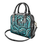 Brisbane Heat Cricket Shoulder Handbag Australian Cricket Mascot - Modern Indigenous Style