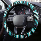 Brisbane Heat Cricket Steering Wheel Cover Australian Cricket Mascot - Modern Indigenous Style