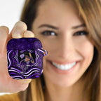 Hobart Hurricanes Cricket AirPods Case Australian Cricket Mascot - Modern Indigenous Style