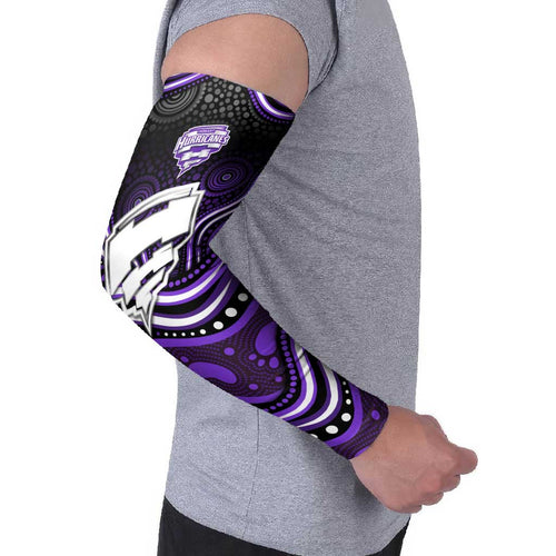 Hobart Hurricanes Cricket Arm Sleeves Australian Cricket Mascot - Modern Indigenous Style
