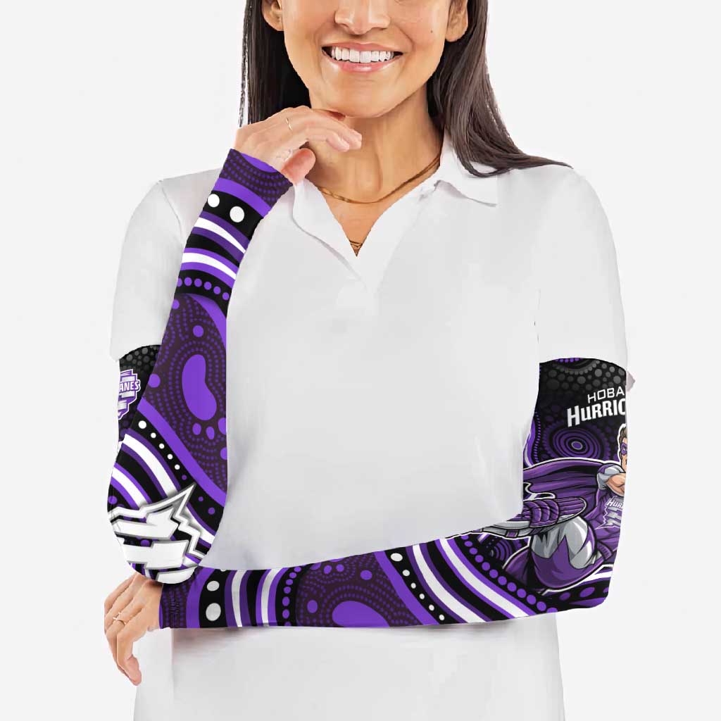 Hobart Hurricanes Cricket Arm Sleeves Australian Cricket Mascot - Modern Indigenous Style